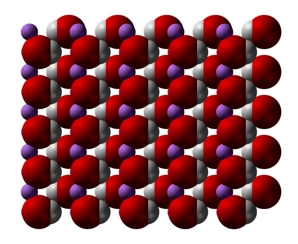 Lithium hydroxide molecule