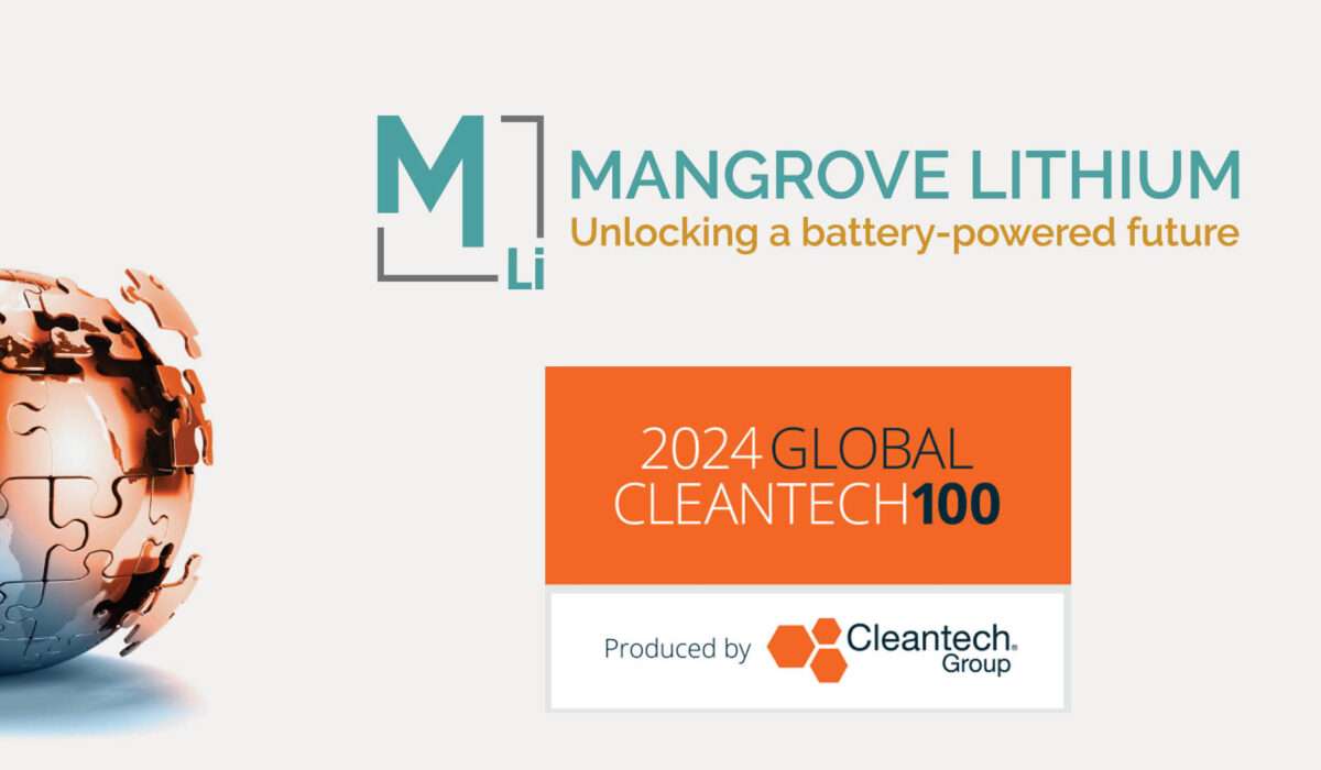 Mangrove is selected for 2024 Cleantech 100 list